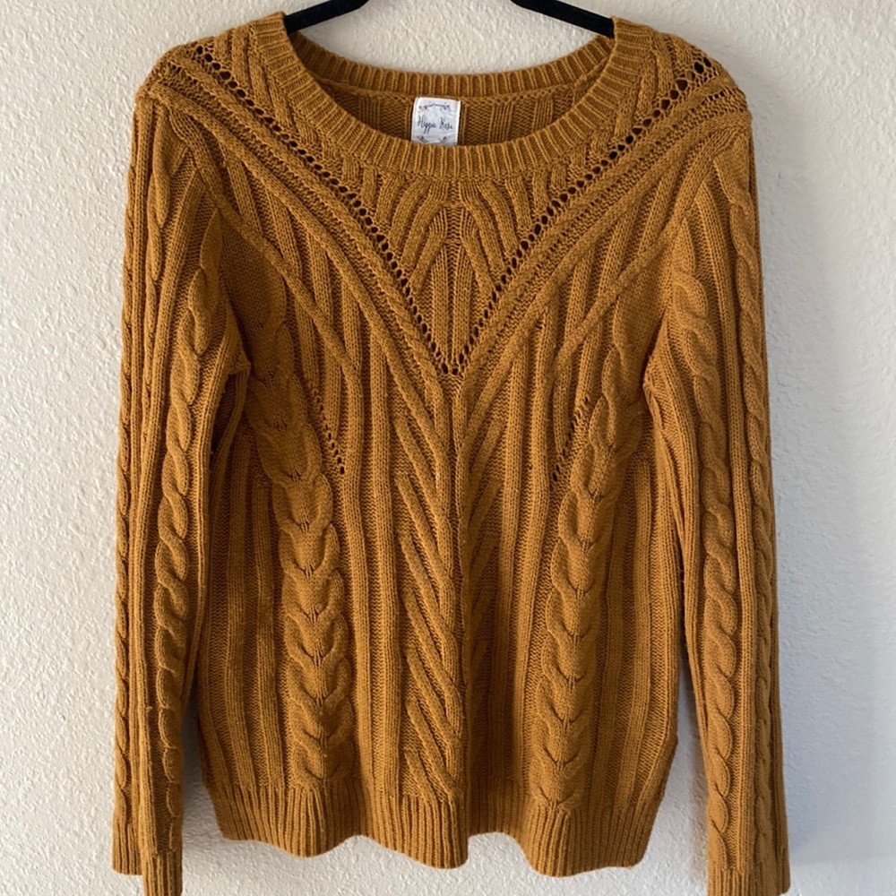 Mustard yellow sweater